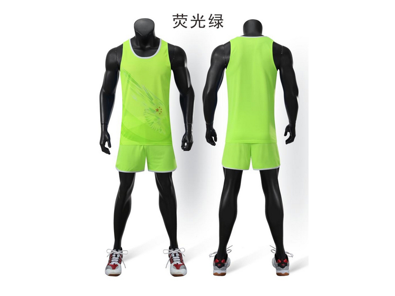 6201#田径服套装男款
